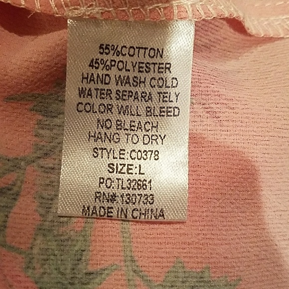 Umgee Floral Blouse - Picture 5 of 5